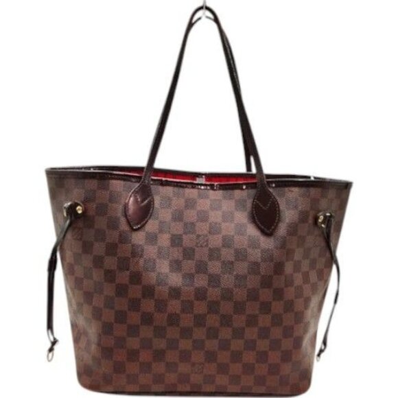 650550BP (X6) Louis Vuitton Tote Bag Neverfull MM Brown Damier - Picture 1 of 9